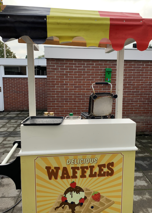 Wafelkraam huren in regio Goes